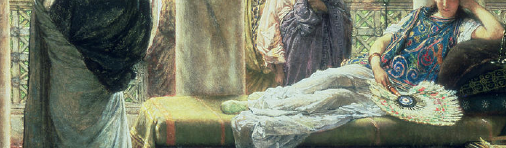 Alma Tadema, Catullus Reading His Poems (1870)