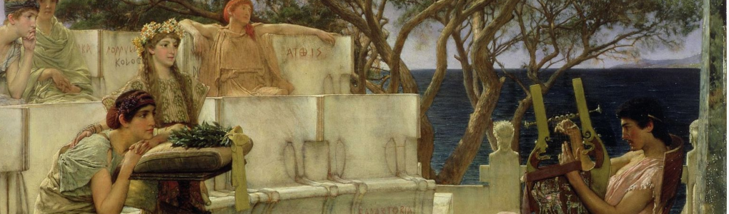 Alma-Tadema, Sappho & Alcaeus